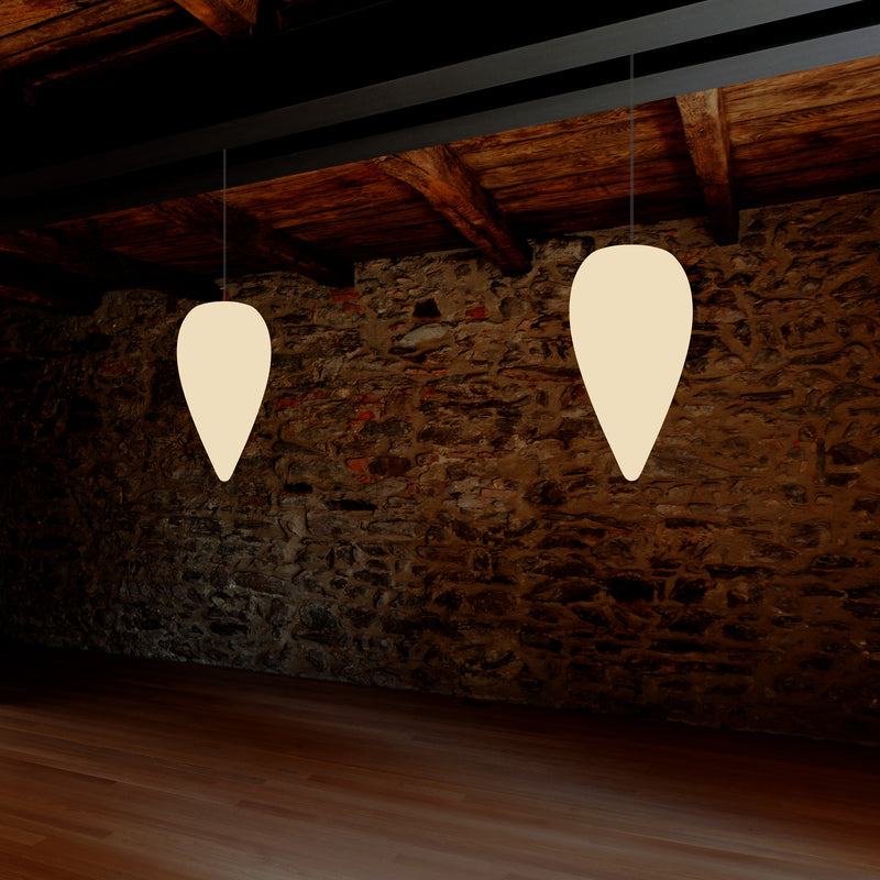 Decoratieve Hanglamp, Unieke LED Waterdruppel E27 Plafondlamp, Warm Wit, Sfeerlicht