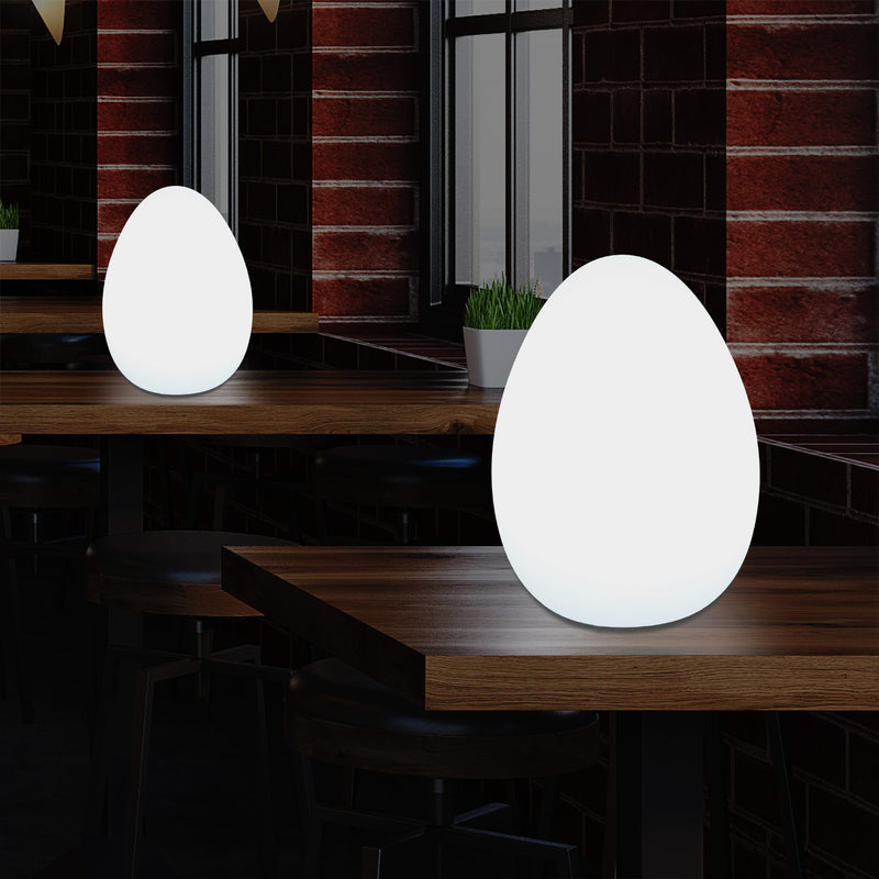 Moderne E27 LED Tafellamp voor Woonkamer, Slaapkamer, Bureau, 37cm Licht Ei Wit, Sfeerlicht