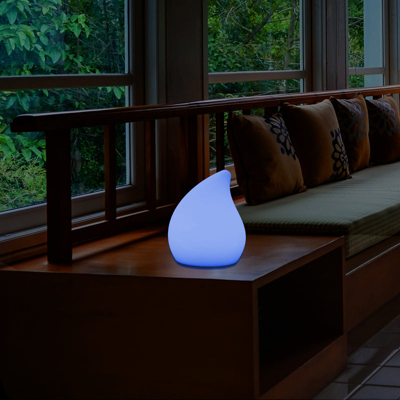 Dimbare Decoratieve LED Tafellamp, Kleurenwisselend Druppellicht met Afstandsbediening, 20cm