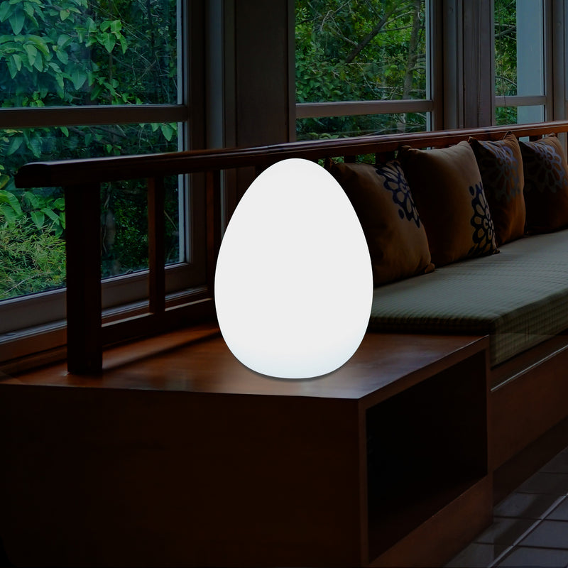 Moderne E27 LED Tafellamp voor Woonkamer, Slaapkamer, Bureau, 37cm Licht Ei Wit, Sfeerlicht