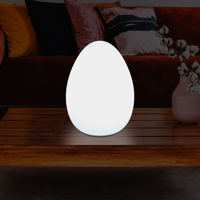 Moderne E27 LED Tafellamp voor Woonkamer, Slaapkamer, Bureau, 37cm Licht Ei Wit, Sfeerlicht