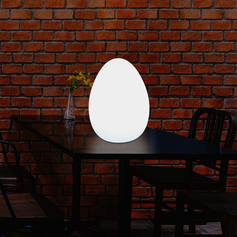 Moderne E27 LED Tafellamp voor Woonkamer, Slaapkamer, Bureau, 37cm Licht Ei Wit, Sfeerlicht