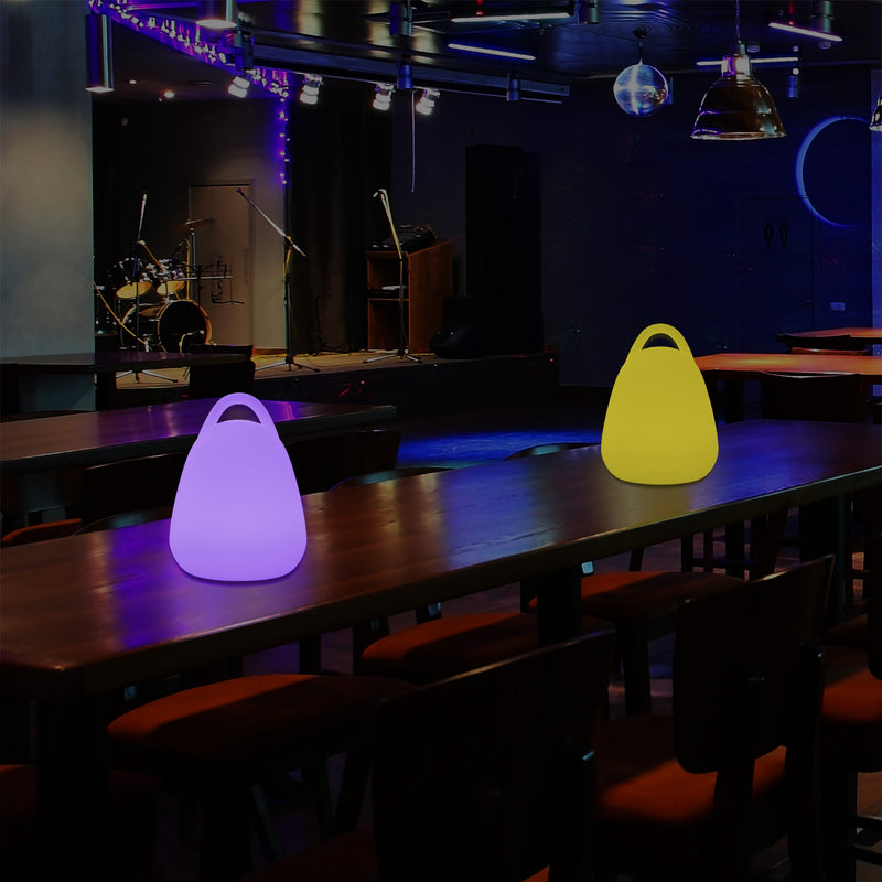 Tafel / Nachtlampje - RGB - USB Oplaadbaar Met Afstandsbediening, Wit Warm  licht en