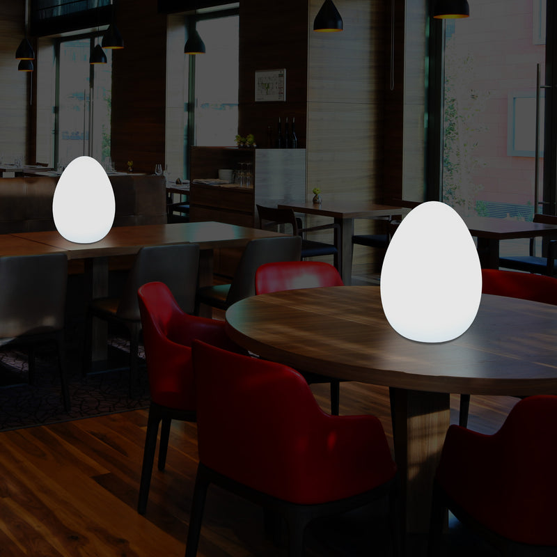 Moderne E27 LED Tafellamp voor Woonkamer, Slaapkamer, Bureau, 37cm Licht Ei Wit, Sfeerlicht
