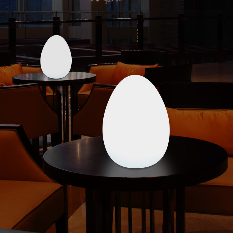 Moderne E27 LED Tafellamp voor Woonkamer, Slaapkamer, Bureau, 37cm Licht Ei Wit, Sfeerlicht