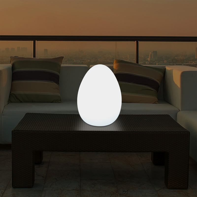 Moderne E27 LED Tafellamp voor Woonkamer, Slaapkamer, Bureau, 37cm Licht Ei Wit, Sfeerlicht