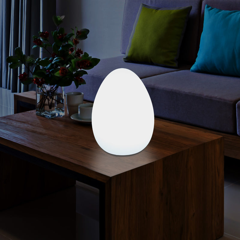 Moderne E27 LED Tafellamp voor Woonkamer, Slaapkamer, Bureau, 37cm Licht Ei Wit, Sfeerlicht