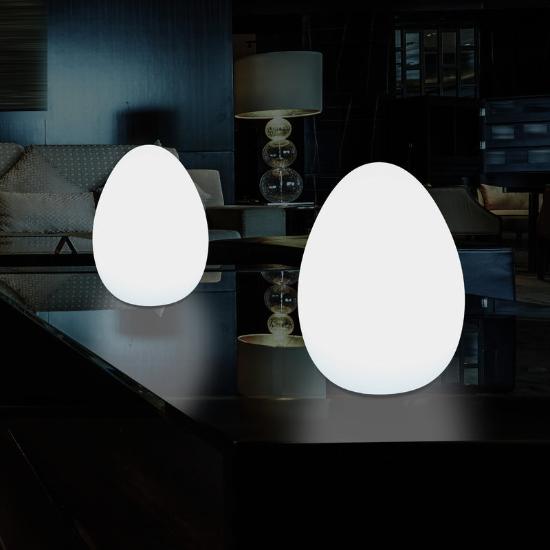 Moderne E27 LED Tafellamp voor Woonkamer, Slaapkamer, Bureau, 37cm Licht Ei Wit, Sfeerlicht
