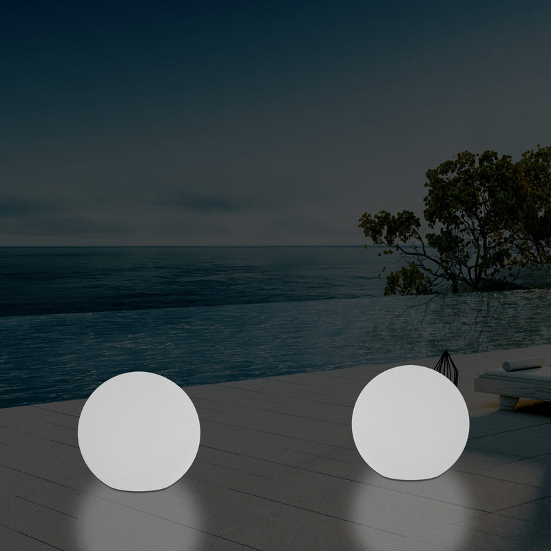 Buitenlamp, Vloerlamp, Tuinverlichting, Op Netvoeding, Dimbare RGB Patio Verlichting, 40cm 400mm
