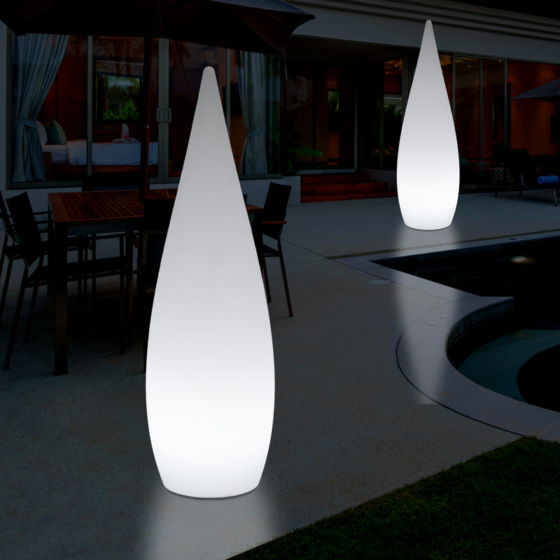 150cm Grote Designer LED Vloerlamp, 1,5m Draadloze Kleurveranderende Waterdruppel, Licht