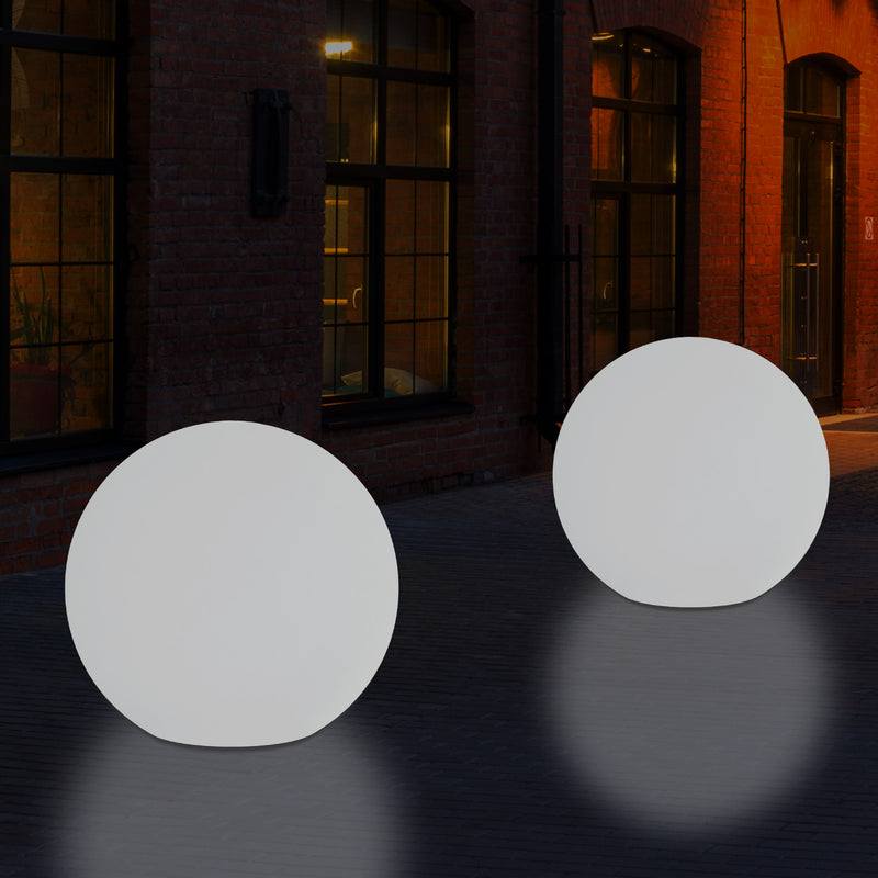 Buitenlamp, Vloerlamp, Tuinverlichting, Op Netvoeding, Dimbare RGB Patio Verlichting, 40cm 400mm