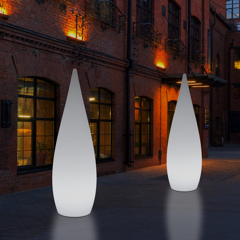 150cm Grote Designer LED Vloerlamp, 1,5m Draadloze Kleurveranderende Waterdruppel, Licht