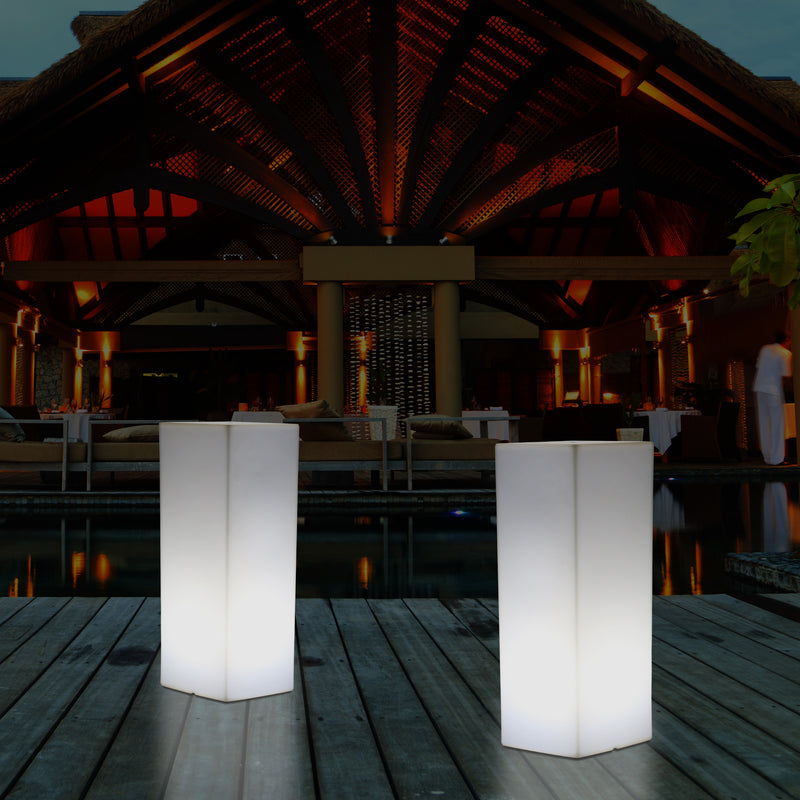 Lichtzuil, Tuinlamp, Buitenverlichting, Tuin Patio Verlichting, 80cm, LED Lamp, Netvoeding