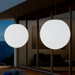 Tuinlamp, 50cm LED Bol Hanglamp, Meerkleurige Sfeerverlichting met Afstandsbediening
