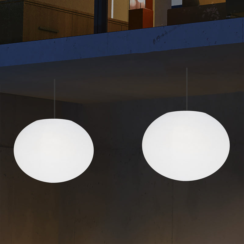 Hanglamp Terraslamp, Tuinverlichting, Sfeerlicht LED Hanglamp op Netvoeding, 27cm RGB