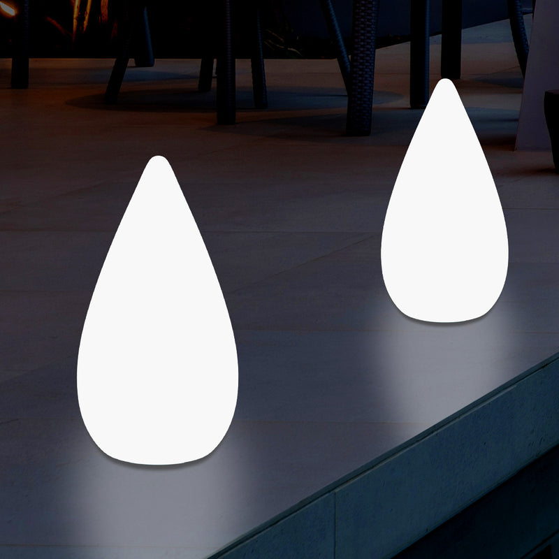 37cm LED Licht waterdruppel, Tuinlamp op Netvoeding, Meerkleurige Buitenverlichting