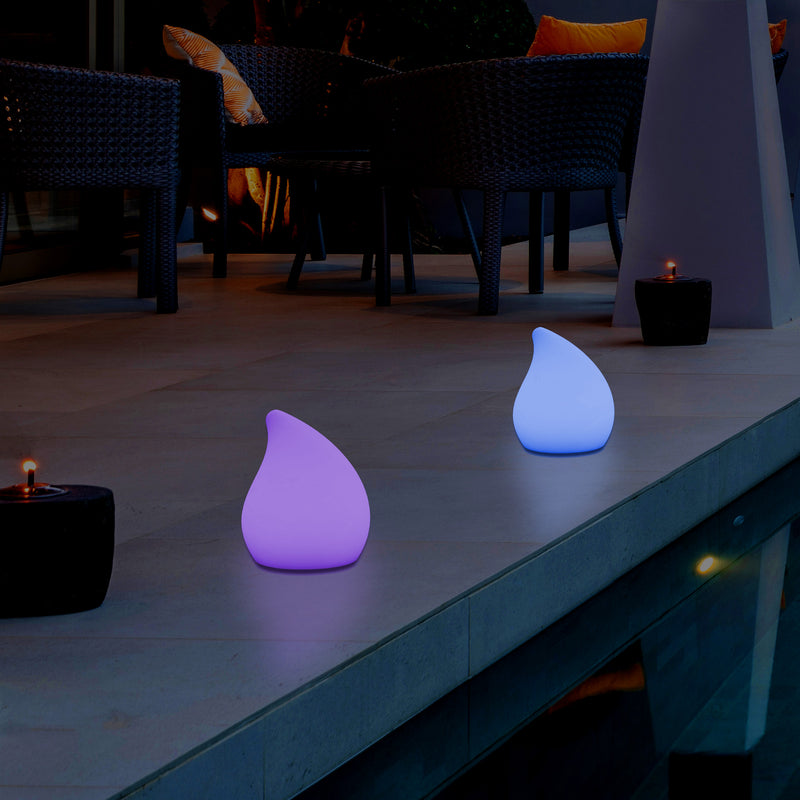 Designer Tafellamp, Meerkleurig Sfeerlicht, 20cm Lamp, Buitenlamp, Tuinverlichting