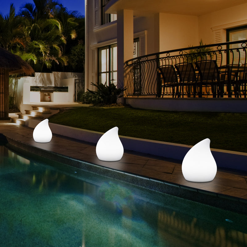 Designer Tafellamp, Meerkleurig Sfeerlicht, 20cm Lamp, Buitenlamp, Tuinverlichting