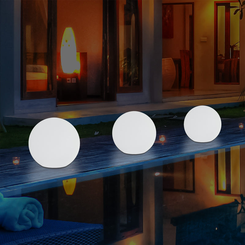 Buitenverlichting, LED Bol Tuinlamp, 5V DC laagspanning, 15cm, Buitenlamp, Tuinverlichting