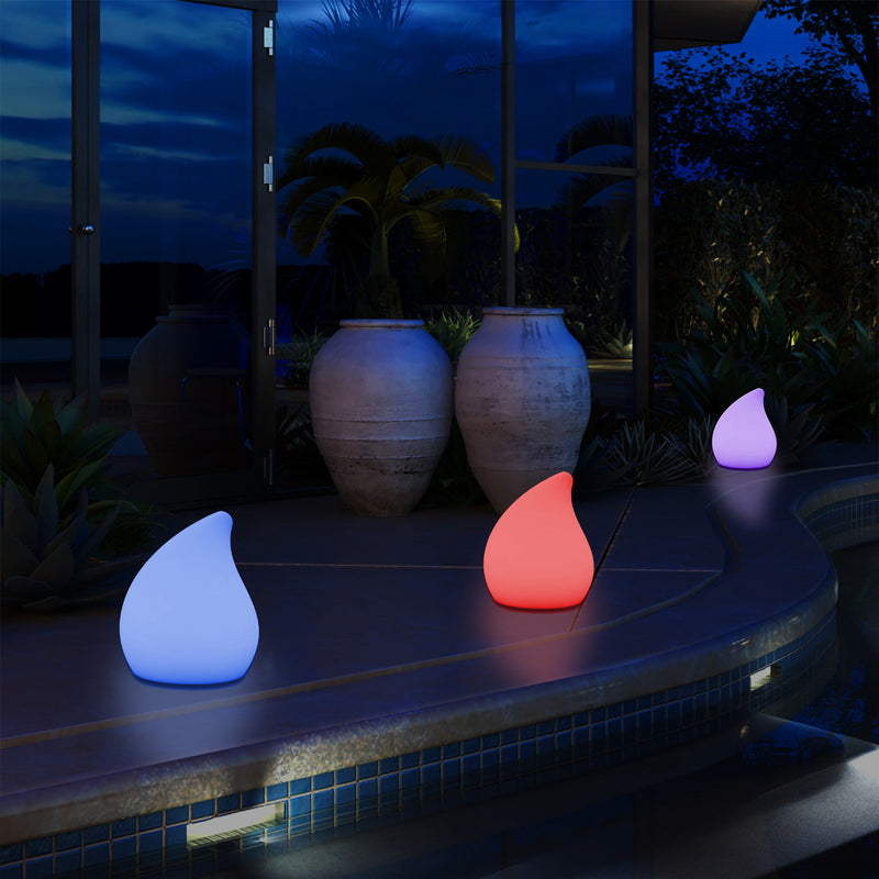 Designer Tafellamp, Meerkleurig Sfeerlicht, 20cm Lamp, Buitenlamp, Tuinverlichting