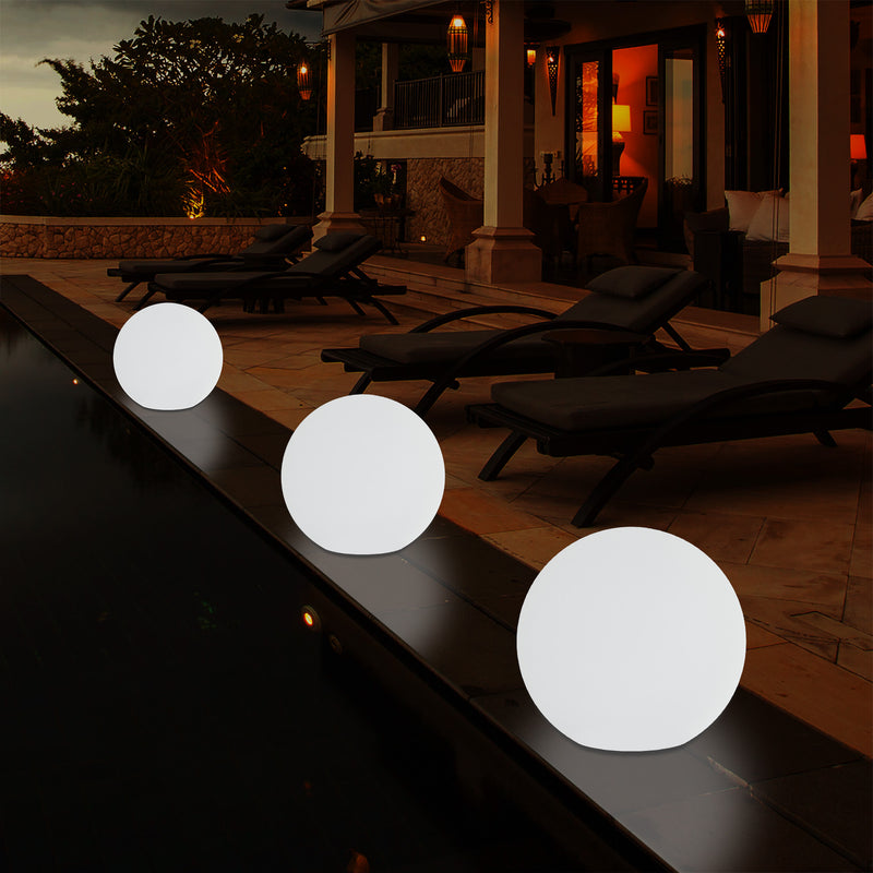 Buitenverlichting, LED Bol Tuinlamp, 5V DC laagspanning, 15cm, Buitenlamp, Tuinverlichting
