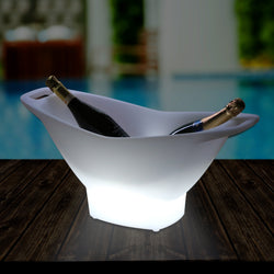 LED IJsemmer, Champagne Koeler, Lichtgevende Flessenhouder, Tuinverlichting, Feestverlichting
