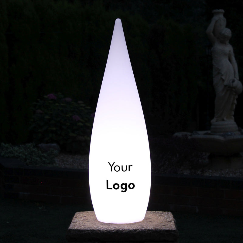 Gepersonaliseerde LED decoratieve staande lamp, op maat gemaakte buitenverlichting, 80cm